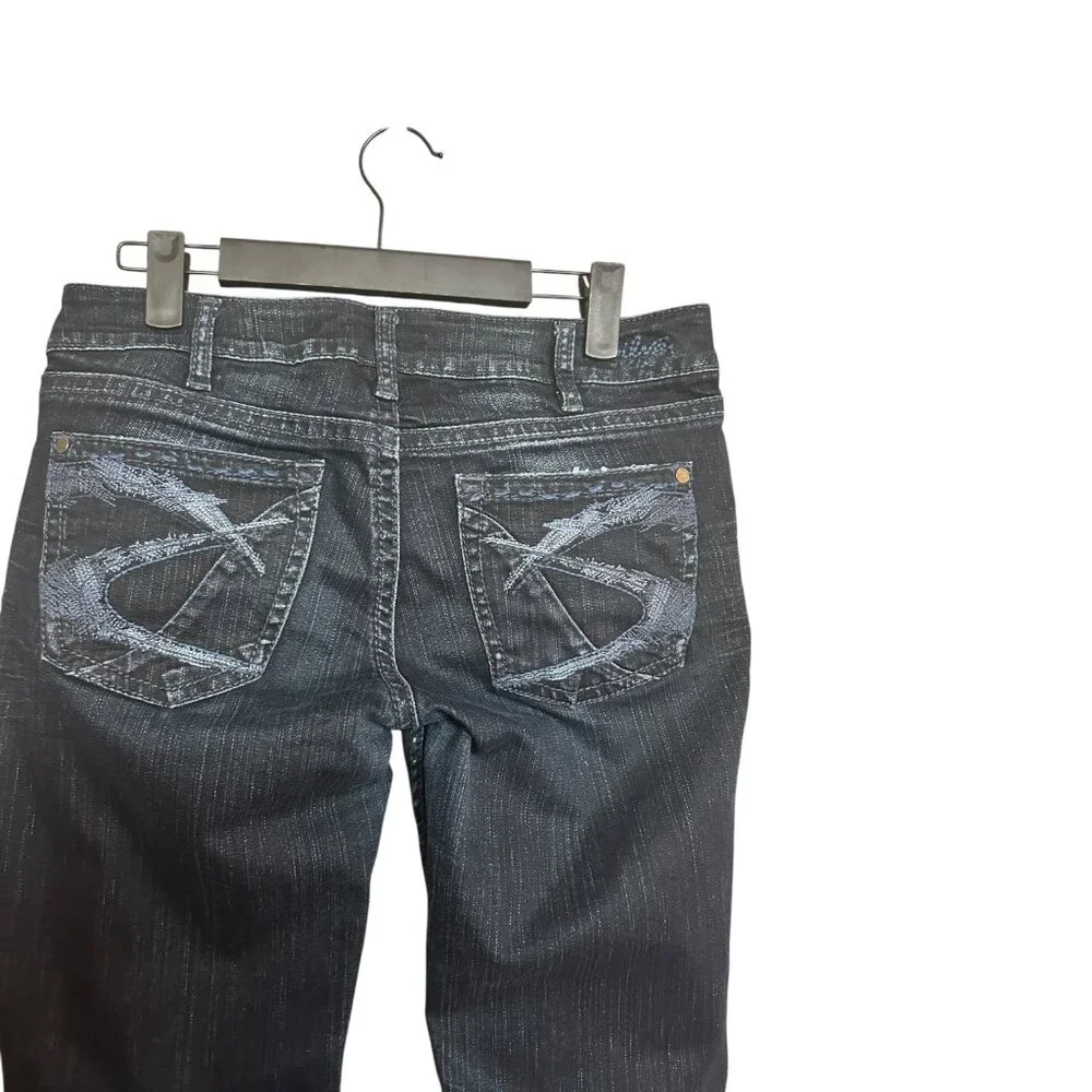 Silver Jeans Co. Aiko Slim Straight Low Rise Jeans - Size 30 - Picture 5 of 8